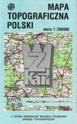 Wojskowa Mapa Topograficzna Polski - Olsztyn (N-34-XXI)