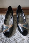 Buty damskie skórzane 