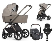 Venicci Upline 2 Taupe | Maxi-Cosi Pebble 360 Pro2 + FamilyFix 360 Pro -4w1