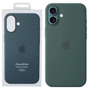 Silikonowe etui Apple iPhone 16 Plus z MagSafe - Lake Green (zielone)