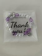 Bransoletka fioletowa