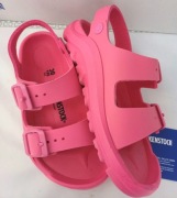 Birkenstock Mogami Eva 30 różowe wytrzymałe sandały