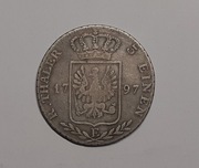 Niemcy, Prusy, Fryderyk Wilhelm II, 1/3 talara 1797 E, Królewiec