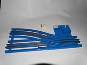 Lego sw12v1rightM Zwrotnica, Tory, szyny, pociąg