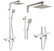 Zestaw prysznicowy natryskowy prysznic bateria REA LUCAS