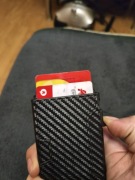 Nowy elegancki rozkładany portfel na karty i nie tylko