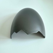 Kryjówka dla gadów w kształcie skorupki jajka