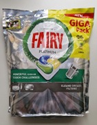 Fairy Platinum 96 szt do zmywarki 