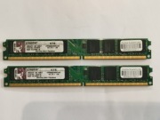 Kingston 4GB (2x2GB) DDR2 800MHz KVR800D2N5K2/4G Kit Dual Channel