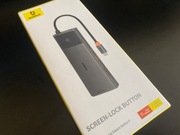 Baseus Metal Gleam II Series 10w1 USB-C HUB Stacja dokująca Cosmic Black