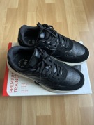 Czarne buty skórzane damskie 40