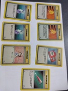 Potion Super potion Pokedex Bill Full heal -Trainer cards - Base Set 2 
