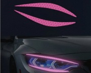 Para Naklejek Odblaskowych na Samochód z Motywem Eyelinera