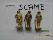 Metal kinder Muskietiere 1670 gold -wyprzedaż kolekcji 