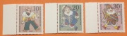 Niemcy Berlin znaczki 1970 #373-375**Marionetki