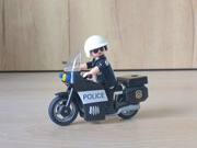 Playmobil Policjant z motorem