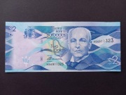 Barbados 2 Dollars 2013 | P-73a | Stan UNC | John Redman Bovell