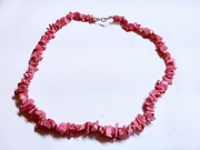 Naszyjnik z korala sieczka