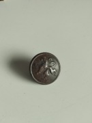 Guzik belgijski z lwem, wojskowy