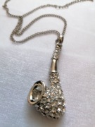 Naszyjnik saksofon glamour 54 cm