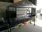 GRILL gastronomiczny węglowy z napędem 