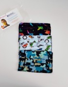 maseczki dziecięce wielorazowe i wykonane z bawełnianej dzianiny 3 sztuki