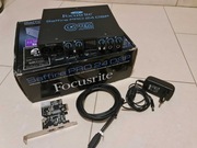 Interfejs audio Focusrite Saffire Pro 24 DSP plus karta PCie FireWire