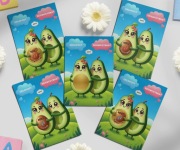 Zdrapka odkryj płeć dziecka chłopiec czy dziewczynka awokado