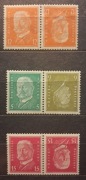 Deutsche Reich 1926 - 1932 zusammendrucke K13-14 czyste ,K11 z podlepką