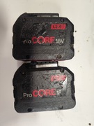 2x sztuk Akumulator bateria Bosch 18v procore  12ah 