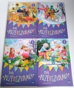 Strefa przedszkolaka. Poziom B. Karty pracy cz.1-4
