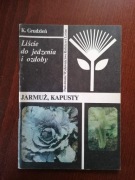 Liście do jedzenia i ozdoby. K.Grudzień