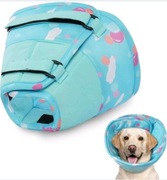 Hjumarayan kołnierz pooperacyjny dla psa niebieski M