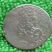 1662 Jan ll Kazimierz,  srebrny szóstak koronny TT