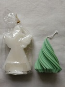 Świece dekoracyjne na Boże Narodzenie kpl. 2 sztuki