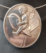 Secesyjna broszka Bertold Löffler WIENER WERKSTÄTTE