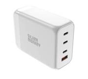 Ładowarka Silver Monkey GaN 200W USB-C + USB 3.0