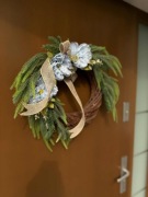 Wianek na drzwi Rękodzieło Ozdoba Średnica 35 cm Wysoka jakość