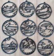 Podstawki/ zawieszki inspirowane planetami ze STAR WARS