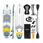 Deska SUP Rebel Be Active 335cm z siedziskiem i podwójnym wiosłem