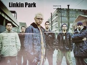 LINKIN PARK - Duży plakat/poster XL z 2001 - Format A2 (ok. 55 x 40 cm)