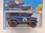 LAND ROVER DEFENDER 90    HOT WHEELS   NIEBIESKI