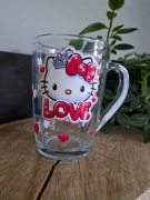 Szklanka kubek Handmade 300ml Hello Kitty