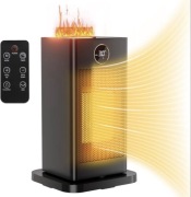 Grzejnik ceramiczny LIFERUN 1500W z nawilżaczem i pilotem