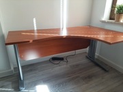 Biurko z wycięciem prawe 160/100