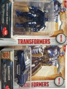 2 metalowe figurki 5cm TRANSFORMERS BARRICADE + ROBOT