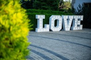 Napis LOVE na sprzedaż ledowy 120cm wysokości 