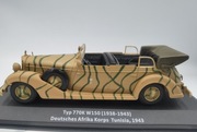 Typ 770K W150 Deutsche Afrika Korps 1:43 DeAgostini Kolekcja Aut II WŚ