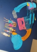 Poly pocket 5 lalek + część zestawu