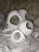 Fursuit furry head base hyena/canine/feline